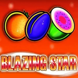 Blazing Star online game logo by Merkur Gaming on glorionscasino.ca