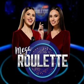 Mega Roulette game by Pragmatic Play – logo hosted on Glorion Casino