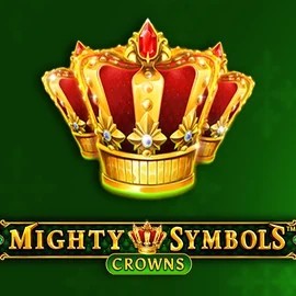 Mighty Symbols Crowns by Wazdan, showcased at glorionscasino.ca – game logo