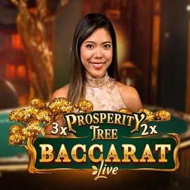 Enjoy Prosperity Tree Baccarat by Evolution – logo hosted on glorionscasino.ca