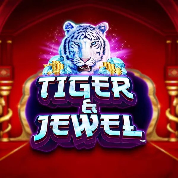 Official Slots logo: Tiger and Jewel by Greentube at Glorion Casino